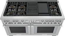 Thermador PRD606WCG 60-Inch Pro Grand® Commercial Depth Dual Fuel Range