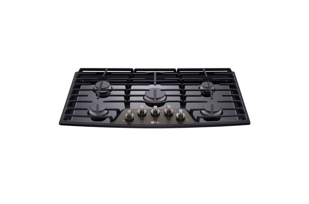 Lg LCG3611BD 36'' Gas Cooktop With Superboil™