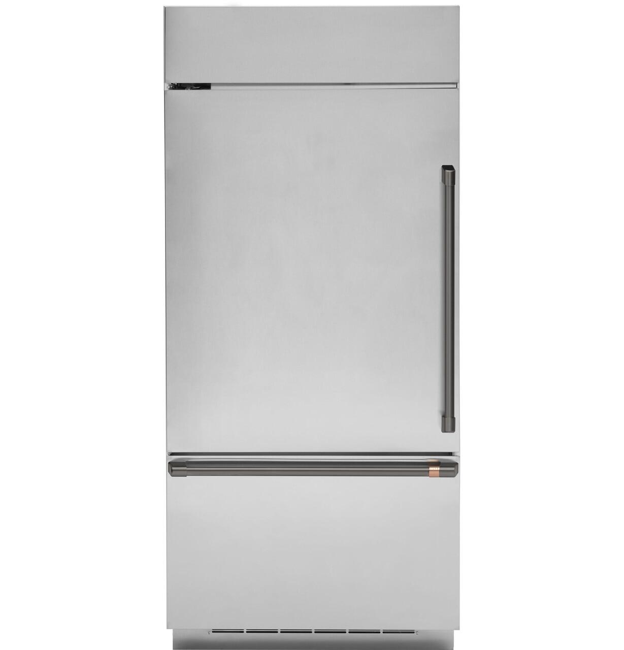 Cafe CDB36LP2PS1 Café&#8482; 21.3 Cu. Ft. Built-In Bottom-Freezer Refrigerator
