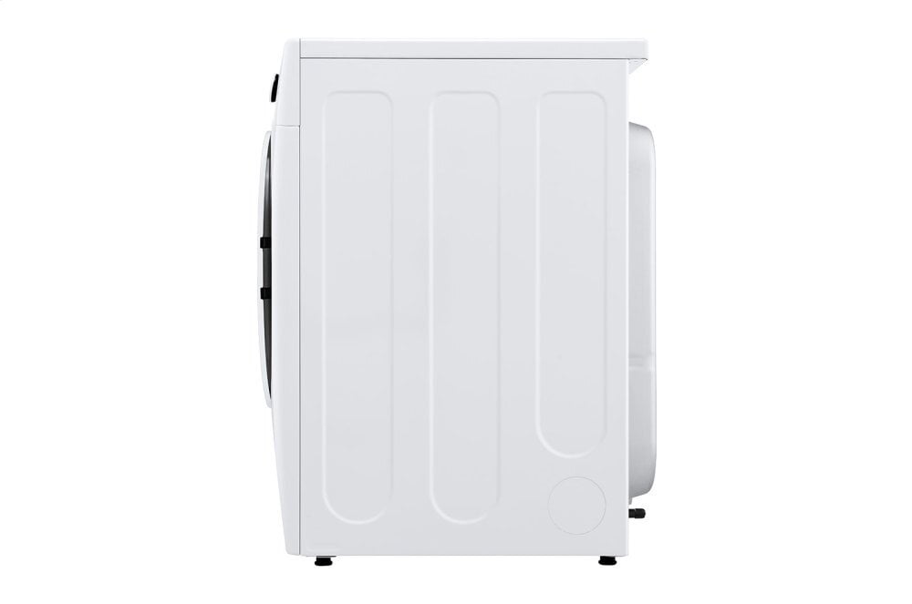 Lg DLE3600W 7.4 Cu. Ft. Ultra Large Capacity Smart Wi-Fi Enabled Front Load Electric Dryer With Built-In Intelligence