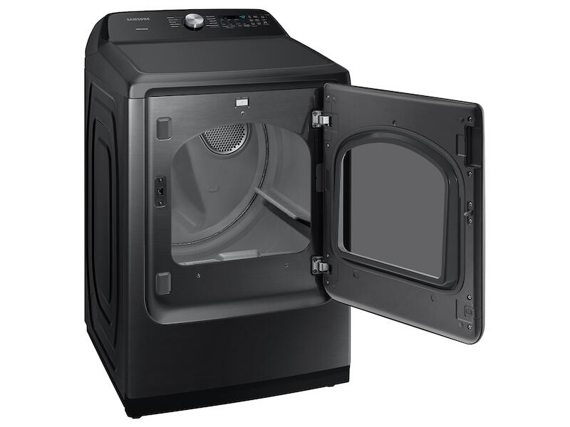 Samsung DVG50R5200V 7.4 Cu. Ft. Capacity Gas Dryer With Sensor Dry In Brushed Black