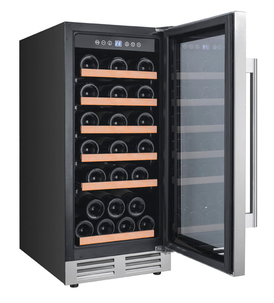 Avanti WCF281E3SS 28 Bottle Designer Series Wine Chiller W/Seamless Door