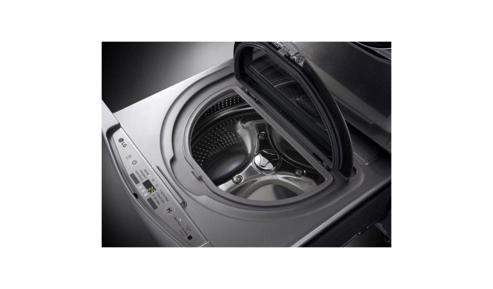 Lg WD200CV 1.0 Cu. Ft. Lg Sidekick™ Pedestal Washer, Lg Twinwash™ Compatible