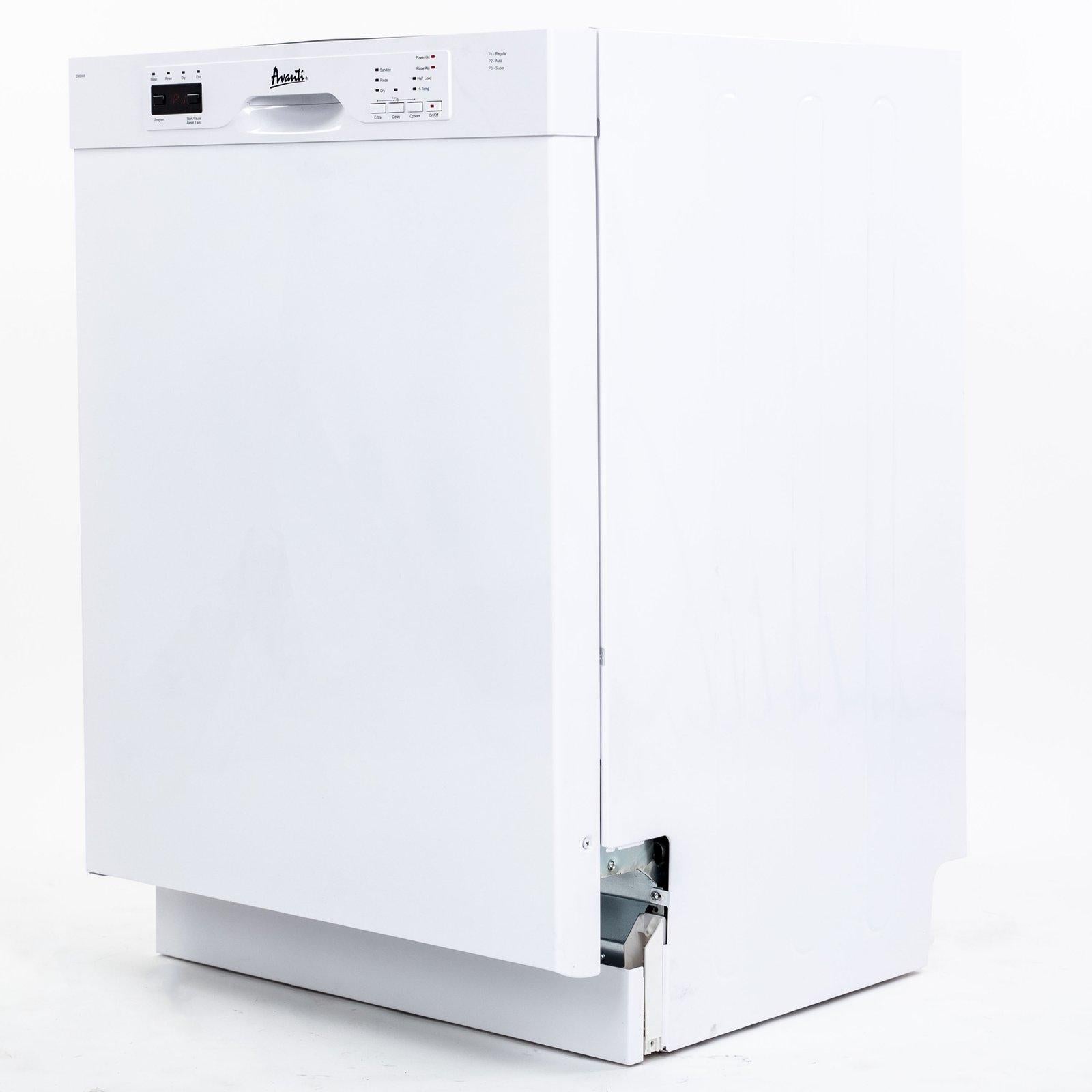 Avanti DWF24V0W 24" Built In Dishwasher