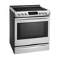 Lg LSE4615ST 6.3 Cu. Ft. Smart Wi-Fi Enabled Electric Slide-In Range With Probake Convection®