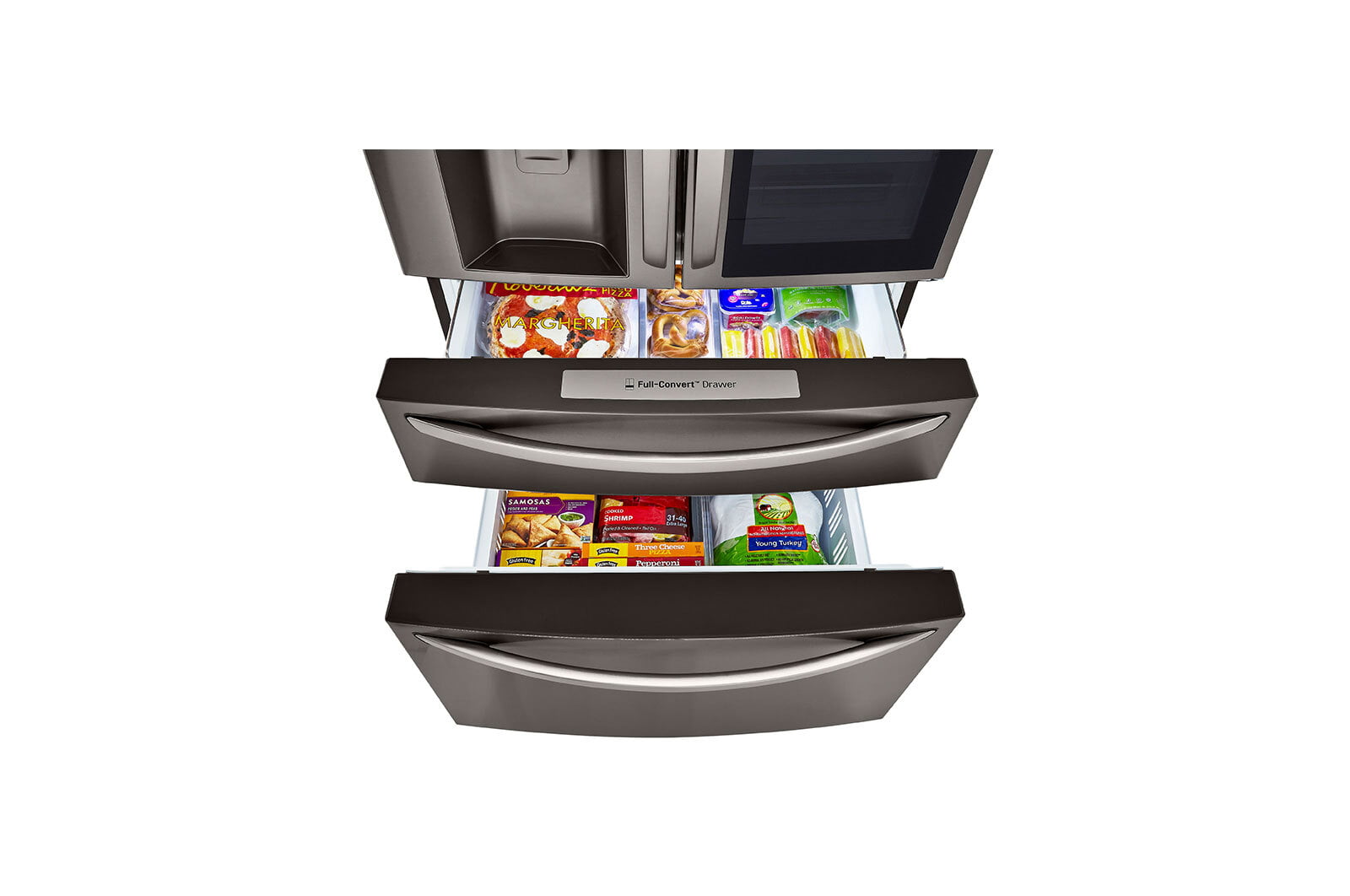 Lg LRMVC2306D 23 Cu. Ft. Smart Wi-Fi Enabled Instaview™ Door-In-Door® Counter-Depth Refrigerator With Craft Ice™ Maker