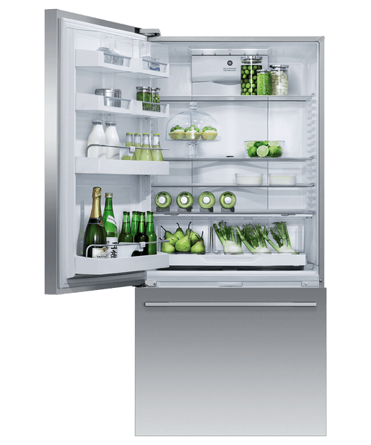 Fisher & Paykel RF170WDLUX5N Freestanding Refrigerator Freezer, 32", 17.5 Cu Ft, Ice & Water