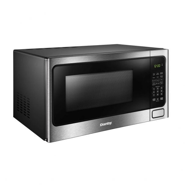 Danby DDMW1125BBS Danby Designer 1.1 Cuft Microwave With Stainless Steel Front