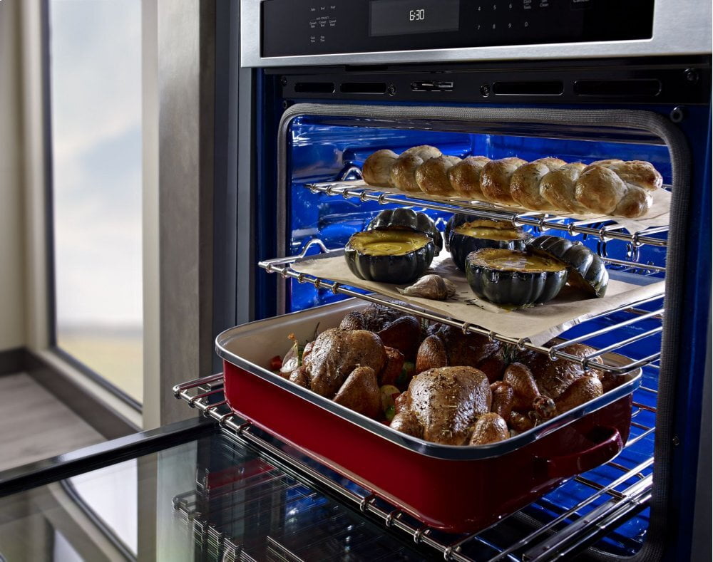 Kitchenaid KODE300ESS 30" Double Wall Oven With Even-Heat™ True Convection (Upper Oven) - Stainless Steel