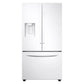 Samsung RF27T5201WW 27 Cu. Ft. Large Capacity 3-Door French Door Refrigerator With External Water & Ice Dispenser In White