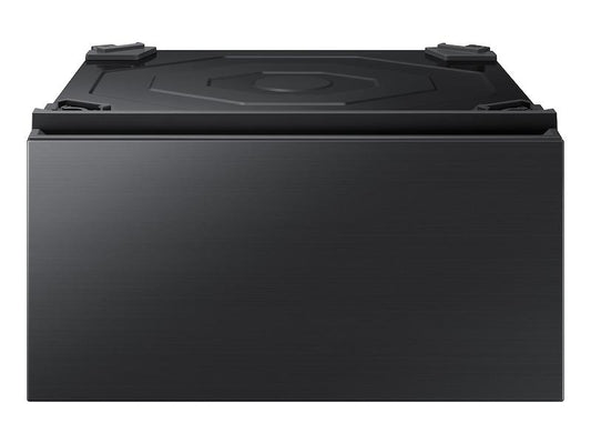 Samsung WE502NV Bespoke 27" Laundry Pedestal With Storage Drawer In Brushed Black