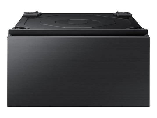 Samsung WE502NV Bespoke 27" Laundry Pedestal With Storage Drawer In Brushed Black