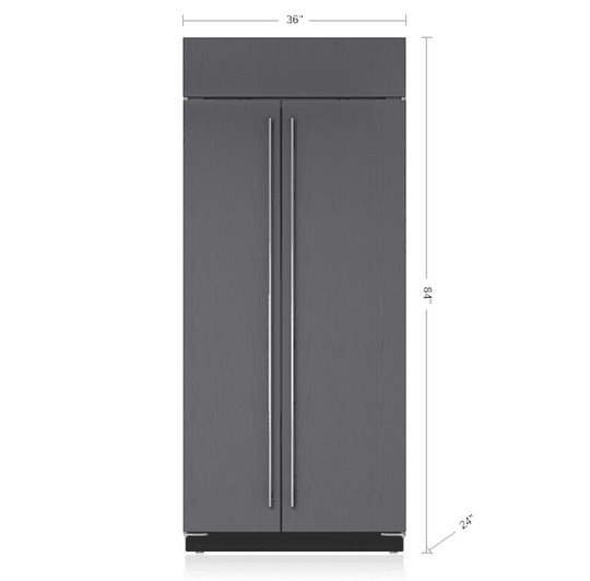 Sub-Zero BI36SO 36" Classic Side-By-Side Refrigerator/Freezer - Panel Ready