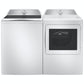 Ge Appliances PTD60EBSRWS Ge Profile™ 7.4 Cu. Ft. Capacity Aluminized Alloy Drum Electric Dryer With Sanitize Cycle And Sensor Dry
