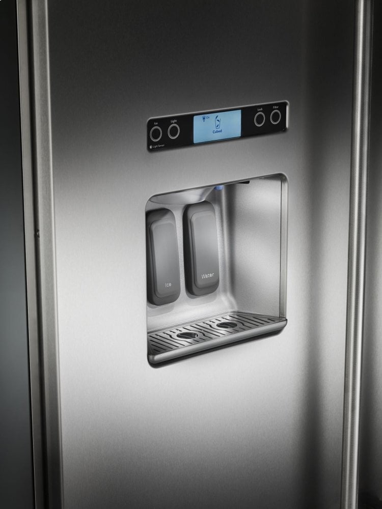 Kitchenaid KBSD608ESS 48-Inch Width Built-In Side By Side Refrigerator With Printscield™ Finish - Other