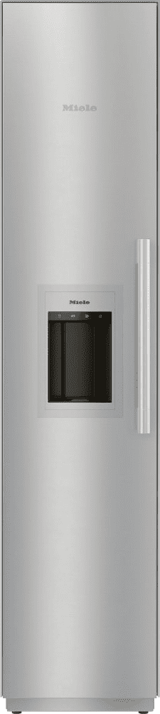 Miele F2471SF Stainless Steel - Mastercool&#8482; Freezer Integrated Icemaker Features Separate Water And Ice Dispensers.