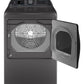 Ge Appliances PTD70EBPTDG Ge Profile™ 7.4 Cu. Ft. Capacity Smart Aluminized Alloy Drum Electric Dryer With Sanitize Cycle And Sensor Dry