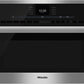 Miele H6600BM H 6600 Bm 24 Inch Speed Oven With Combi-Modes And Roast Probe For Precise-Temperature Cooking.