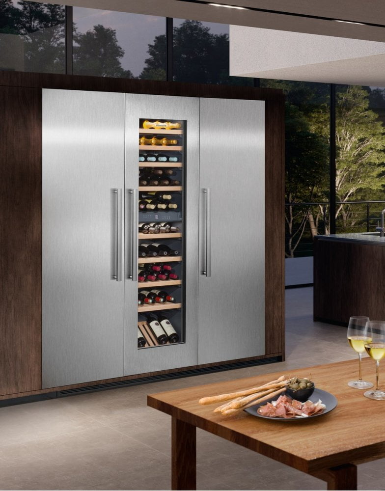 Liebherr HW8000 24" Built-In Multi-Temperature Wine Cabinet