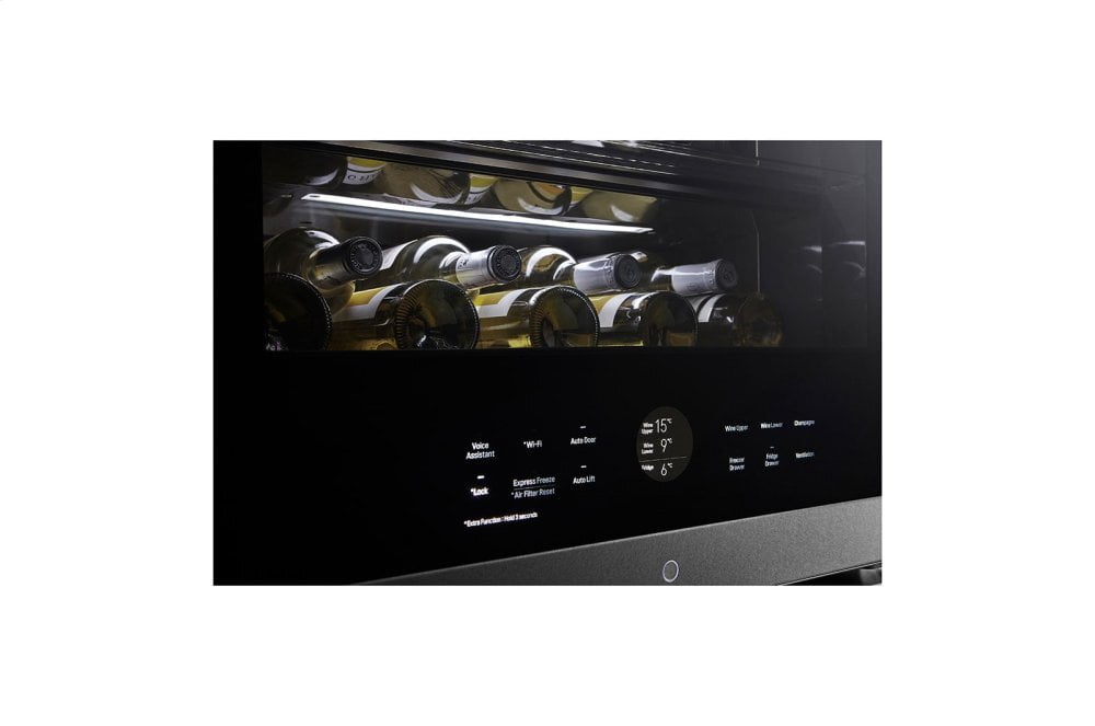 Lg URETC1408N Lg Signature 15 Cu. Ft. Smart Wi-Fi Enabled Instaview™ Wine Cellar Refrigerator