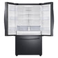Samsung RF28T5001SG 28 Cu. Ft. Large Capacity 3-Door French Door Refrigerator In Black Stainless Steel