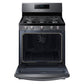 Samsung NX58T7511SG 5.8 Cu. Ft. Freestanding Gas Range With Air Fry And Convection In Black Stainless Steel