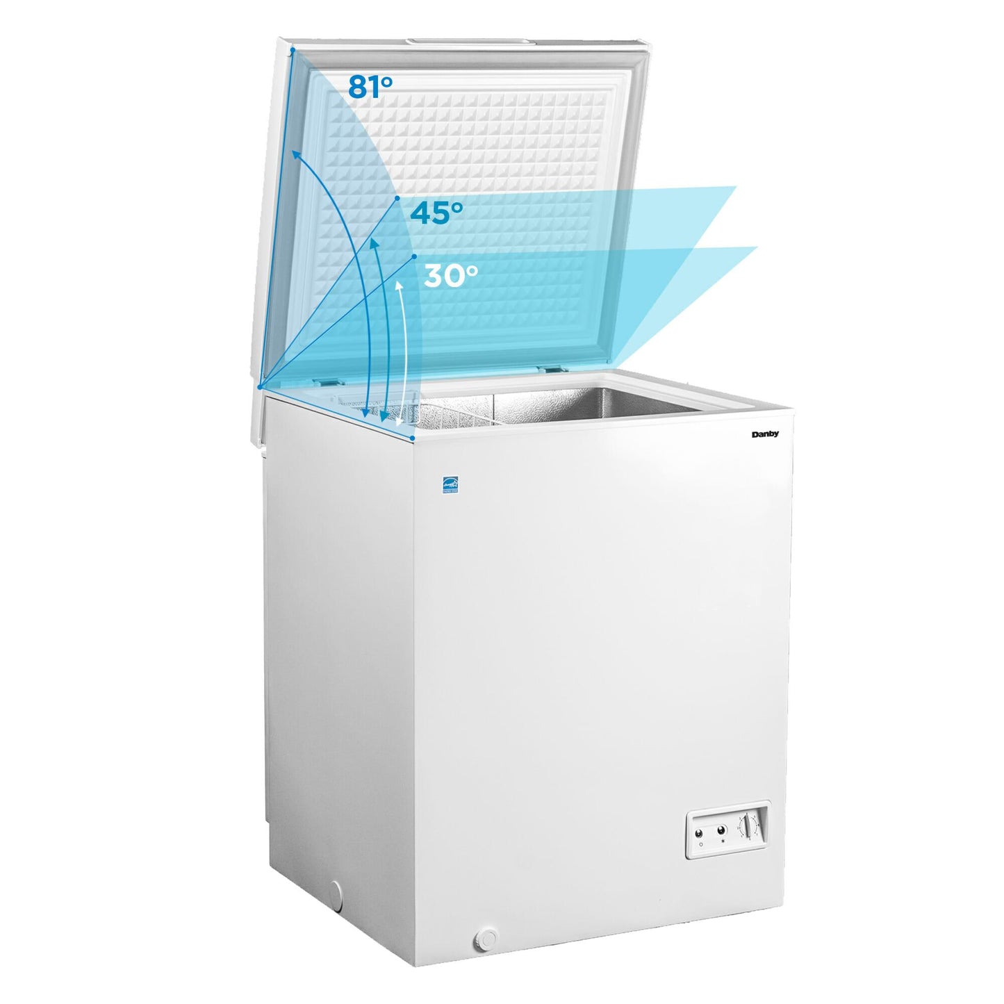 Danby DCF050A5WDB Danby 5.0 Cu. Ft. Square Model Chest Freezer Doe