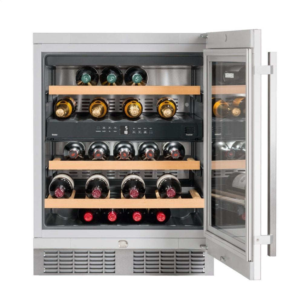 Liebherr WU3400 24" Built-Under Multi-Temperature Wine Cabinet