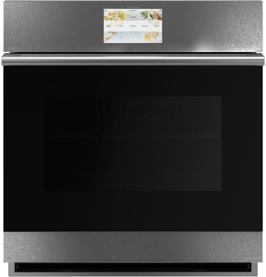 Cafe CKS70DM2NS5 Café 27" Smart Single Wall Oven With Convection In Platinum Glass