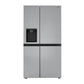 Lg LRSXC2306V 23 Cu. Ft. Side-By-Side Counter-Depth Refrigerator With Smooth Touch Dispenser