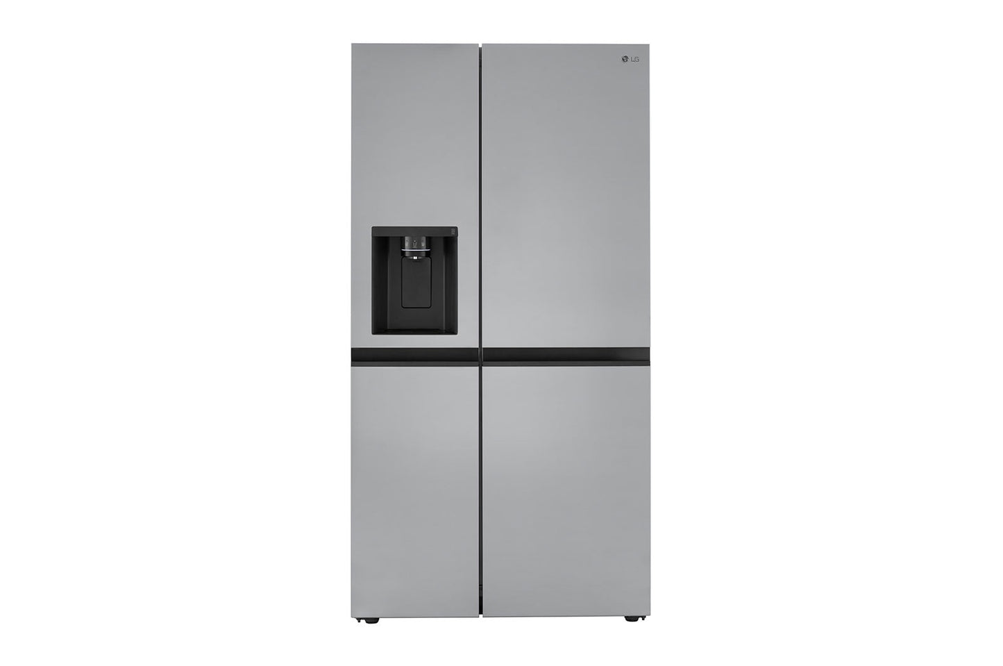 Lg LRSXC2306V 23 Cu. Ft. Side-By-Side Counter-Depth Refrigerator With Smooth Touch Dispenser