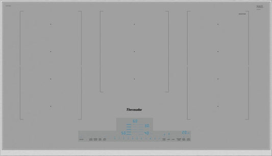 Thermador CIT367XGS 36-Inch Masterpiece® Liberty® Induction Cooktop, Titanium Gray, Framed