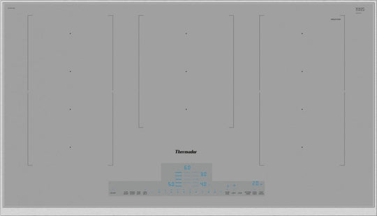 Thermador CIT367XGS 36-Inch Masterpiece® Liberty® Induction Cooktop, Titanium Gray, Framed