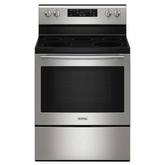Maytag MER4800PZ 30-Inch Wide Electric Range With Steam Clean - 5.3 Cu. Ft.