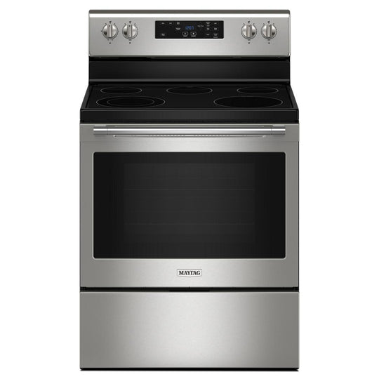Maytag MER4800PZ 30-Inch Wide Electric Range With Steam Clean - 5.3 Cu. Ft.