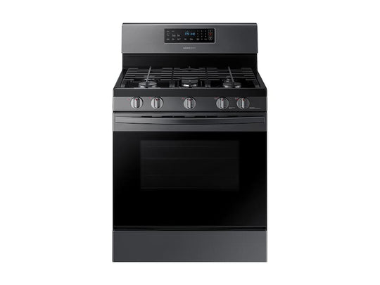 Samsung NX58R4311SG 5.8 Cu. Ft. Freestanding Gas Range In Black Stainless Steel