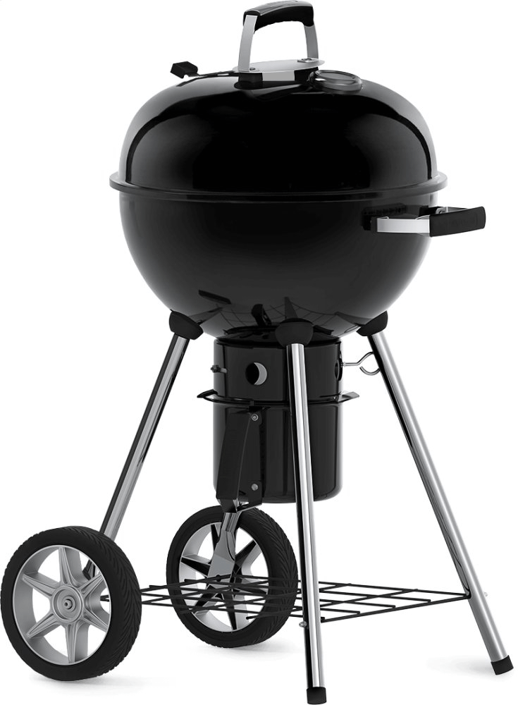 Napoleon Bbq NK18KLEG1 18" Charcoal Kettle Grill , Black , Charcoal