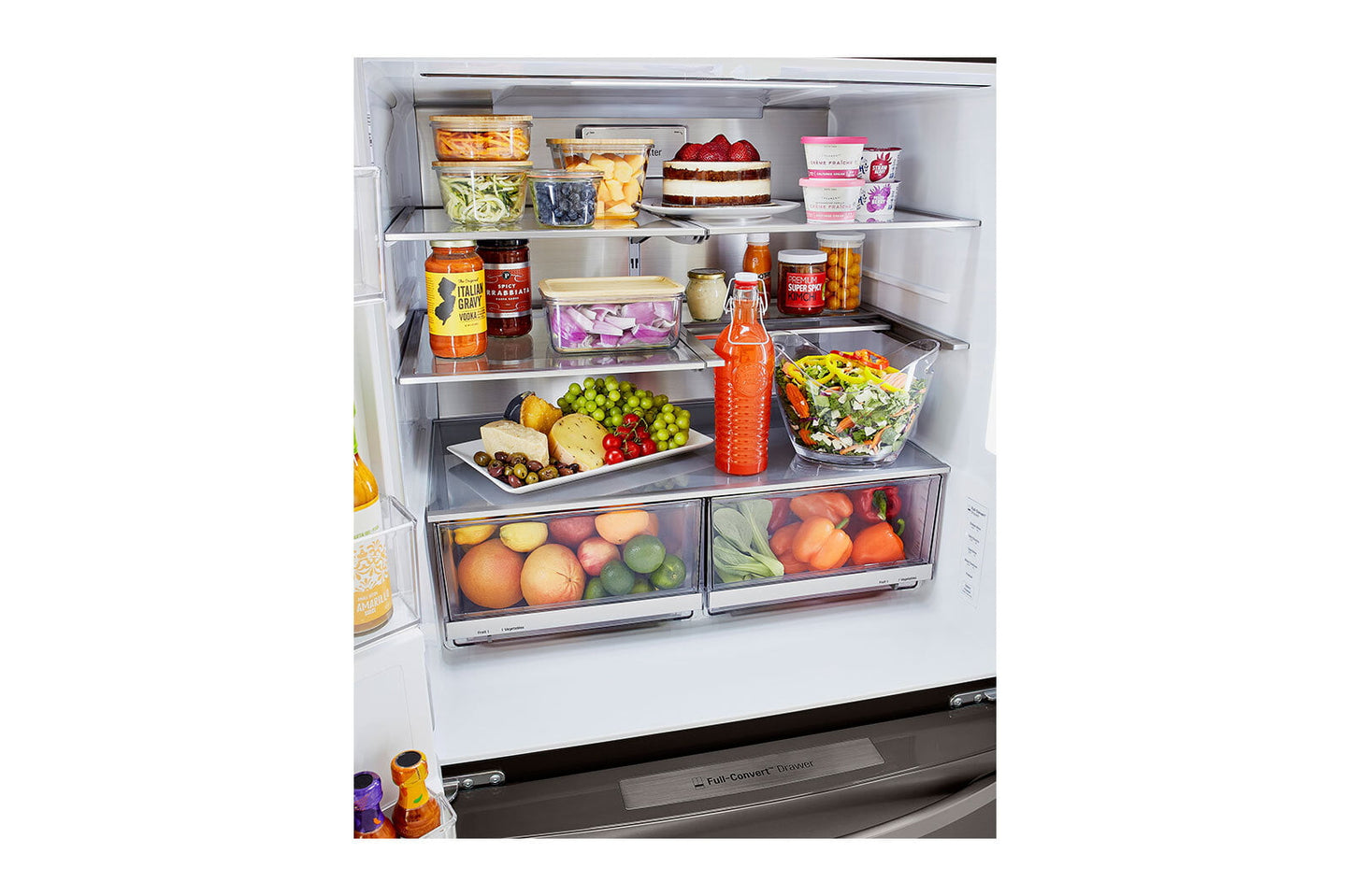 Lg LRMVC2306D 23 Cu. Ft. Smart Wi-Fi Enabled Instaview™ Door-In-Door® Counter-Depth Refrigerator With Craft Ice™ Maker