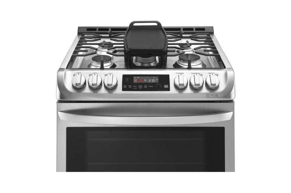 Lg LSG4515ST 6.3 Cu. Ft. Smart Wi-Fi Enabled Gas Single Oven Slide-In Range With Probake Convection®