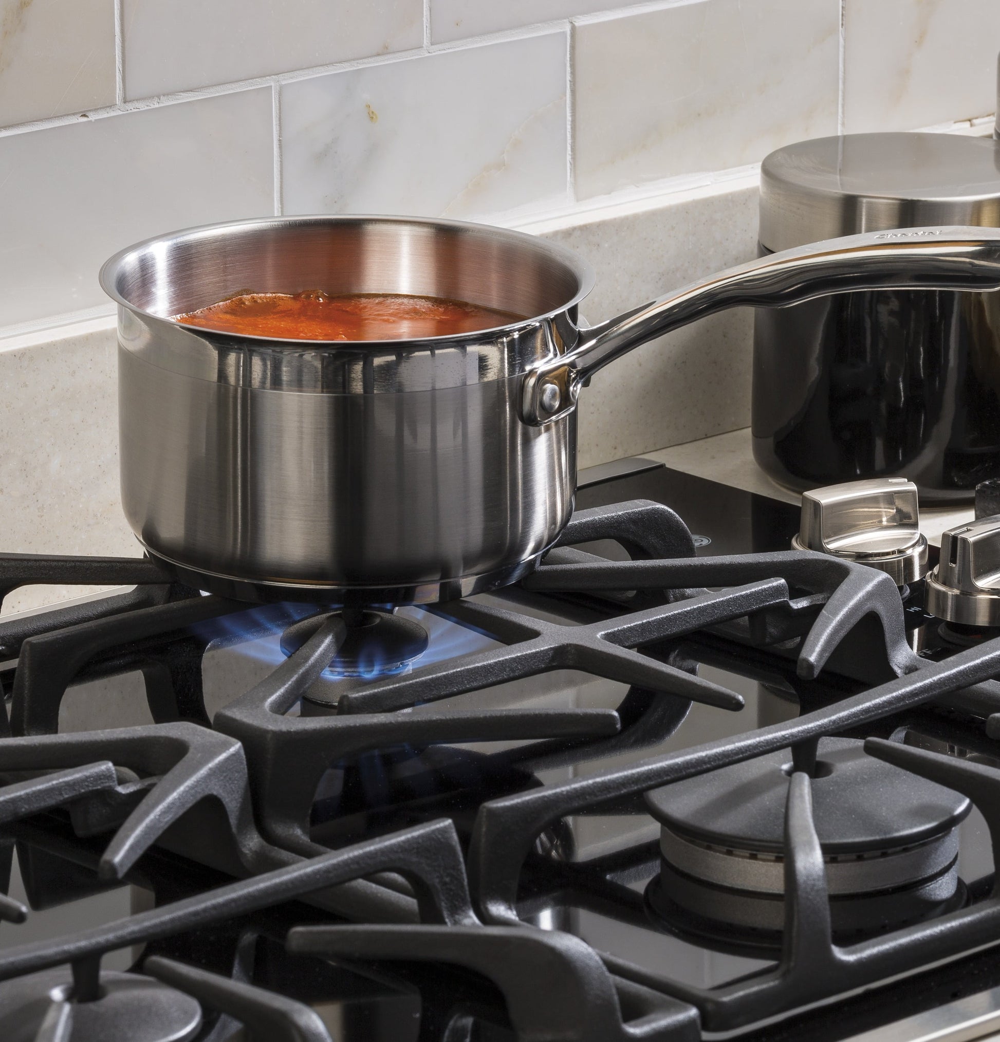 Ge Appliances JGP5530SLSS Ge® 30" Built-In Gas On Glass Cooktop With Dishwasher Safe Grates