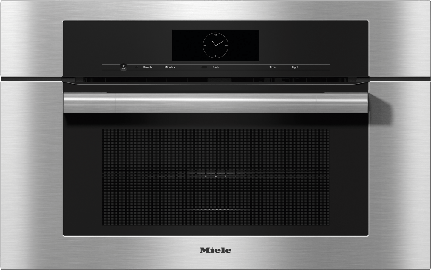 Miele H7770BM STAINLESS STEEL   30" Compact Speed Oven In A Perfectly Combinable Design With Automatic Programs And Roast Probe.