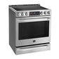 Lg LSIS3018SS Lg Studio 6.3 Cu. Ft. Induction Slide-In Range With Probake Convection® And Easyclean®