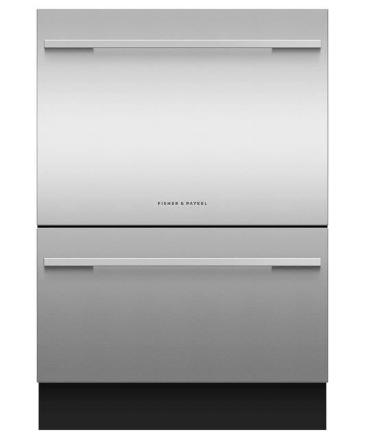 Fisher & Paykel DD24DHTI9N Integrated Double Dishdrawer Dishwasher, Tall, Sanitize