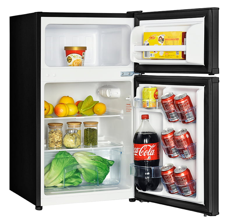 Avanti RA31B1B 3.1 Cf Two Door Counterhigh Refrigerator - Black