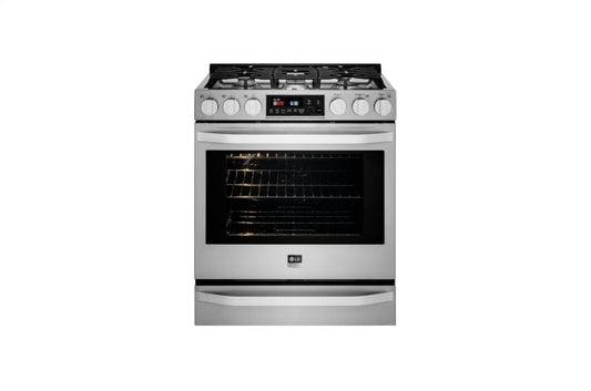 Lg LSSG3016ST Lg Studio 6.3 Cu. Ft. Gas Single Oven Slide-In Range With Probake Convection®