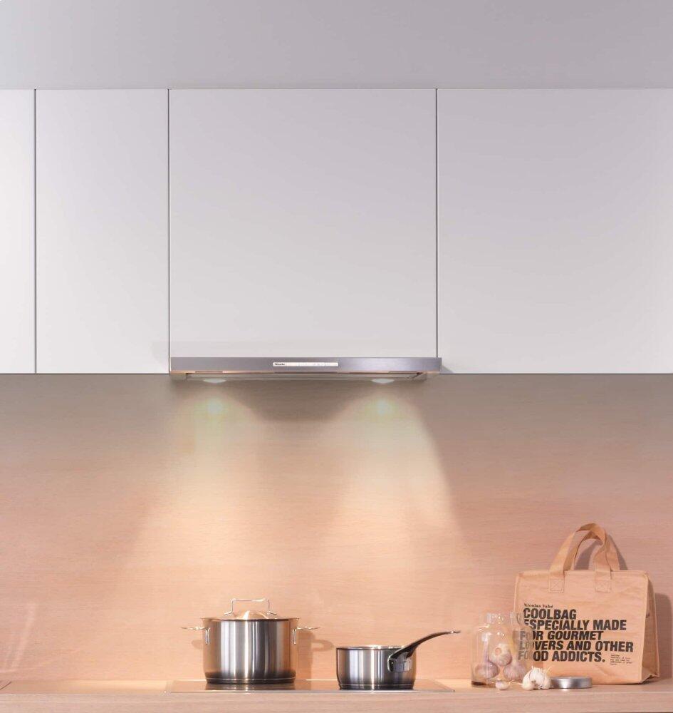 Miele DA3466 Stainless Steel Built-In Ventilation Hood With Energy-Efficient Led Lighting And Backlit Controls For Easy Use.