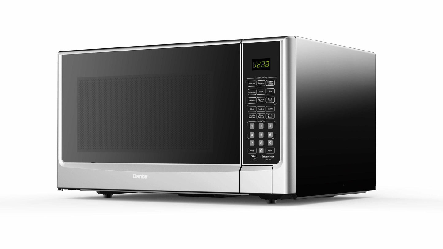 Danby DDMW014401G1 Danby Designer 1.4 Cu Ft Sensor Microwave - Stainless Steel