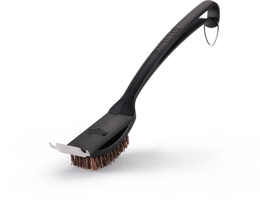 Napoleon Bbq 62053 Natural Fiber Grill Brush With Grid Scraper