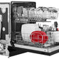 Kitchenaid KDFE104HBL 46 Dba Dishwasher With Prowash™, Front Control - Black