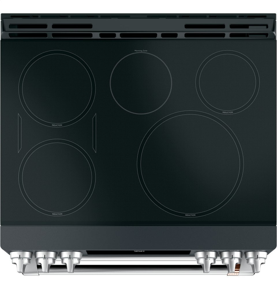 Caf CHS950P4MW2 7.0 Cu. ft. Slide-in Double Oven Electric INDUCTIO